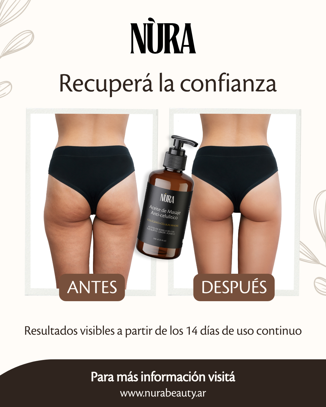 Aceite Reafirmante Anti-celulítico x2