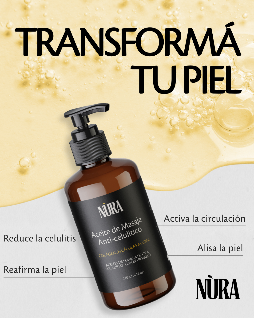 Aceite Reafirmante Anti-celulítico