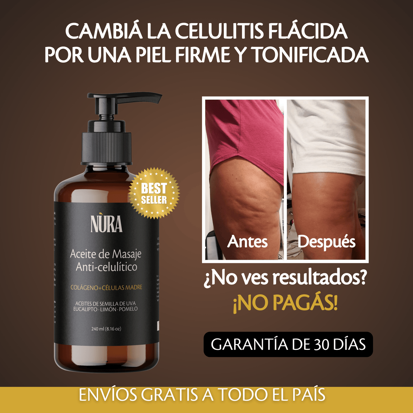 Aceite Reafirmante Anti-celulítico
